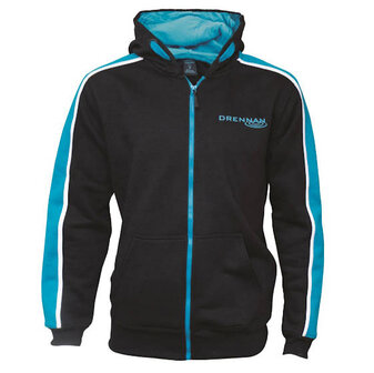 Drennan Full Zipped Hoody Black