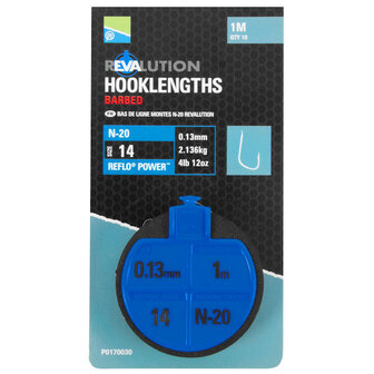 Preston N20 Revalution Hooklengths