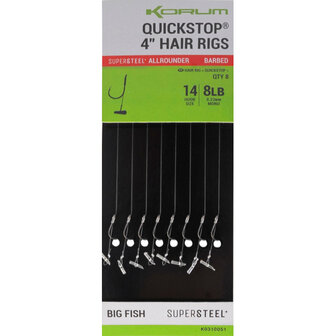 Korum Quickstop Hair Rigs