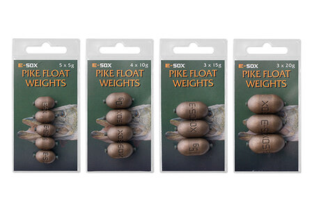 E-SOX Pike Float Weights