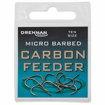 Drennan Carbon Feeder Hooks 8