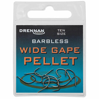 Drennan Wide Gape Pellet Hooks 12