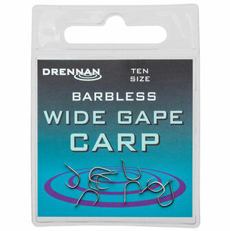 Drennan Wide Gape Carp Barbless 08