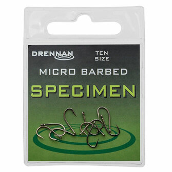 Drennan Specimen Hooks Barbed 06