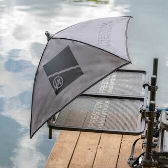 Preston Offbox Grey Bait Brolly