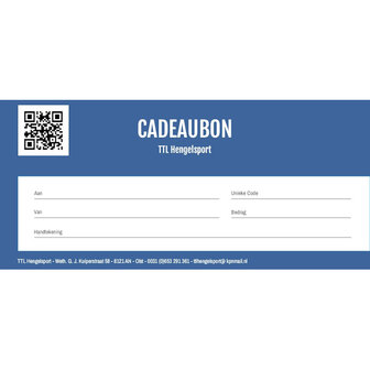 TTL Cadeaubon