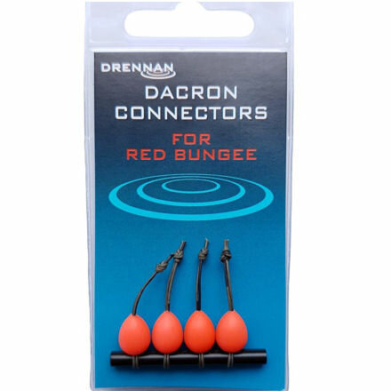 Drennan Dacron Connectors Red