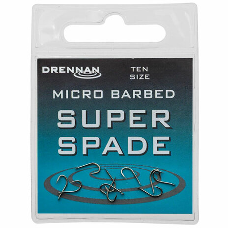 Drennan Super Spade Hooks Barbed 12