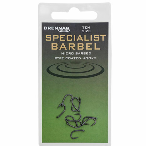 Drennan Specialist Barbel Hooks Barbed 06