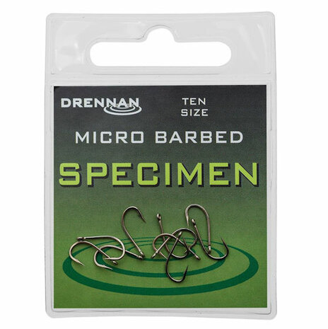 Drennan Specimen Hooks Barbed 02