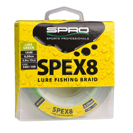 SPRO SPEX8 Braid Lime Green