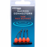 Drennan Dacron Connectors Red