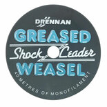 Drennan Greased Weasel Shock Leader Clear 40lb