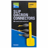 Preston Slip Dacron Connector Large Yellow
