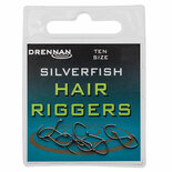 Drennan Silverfish Hair Rigger Hooks Barbless 12