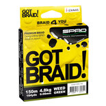 SPRO Got Braid! Green 150m / 0,08mm