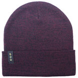 ESP Beanie Hat Maroon Black